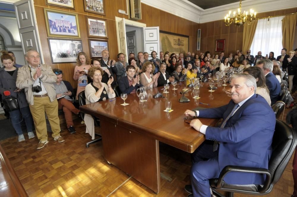 Los ayuntamientos asturianos eligen alcalde: pleno de Mieres