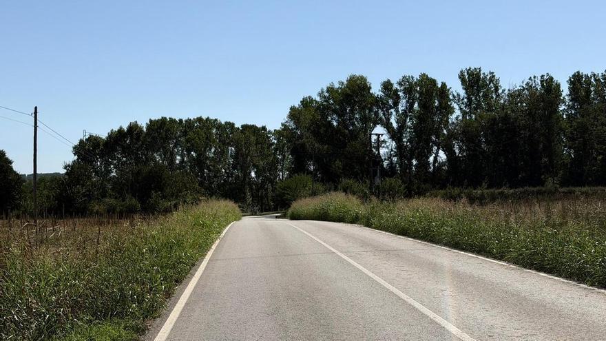 Cornellà del Terri reclama a la Generalitat una actuació "urgent" a la carretera de Medinyà