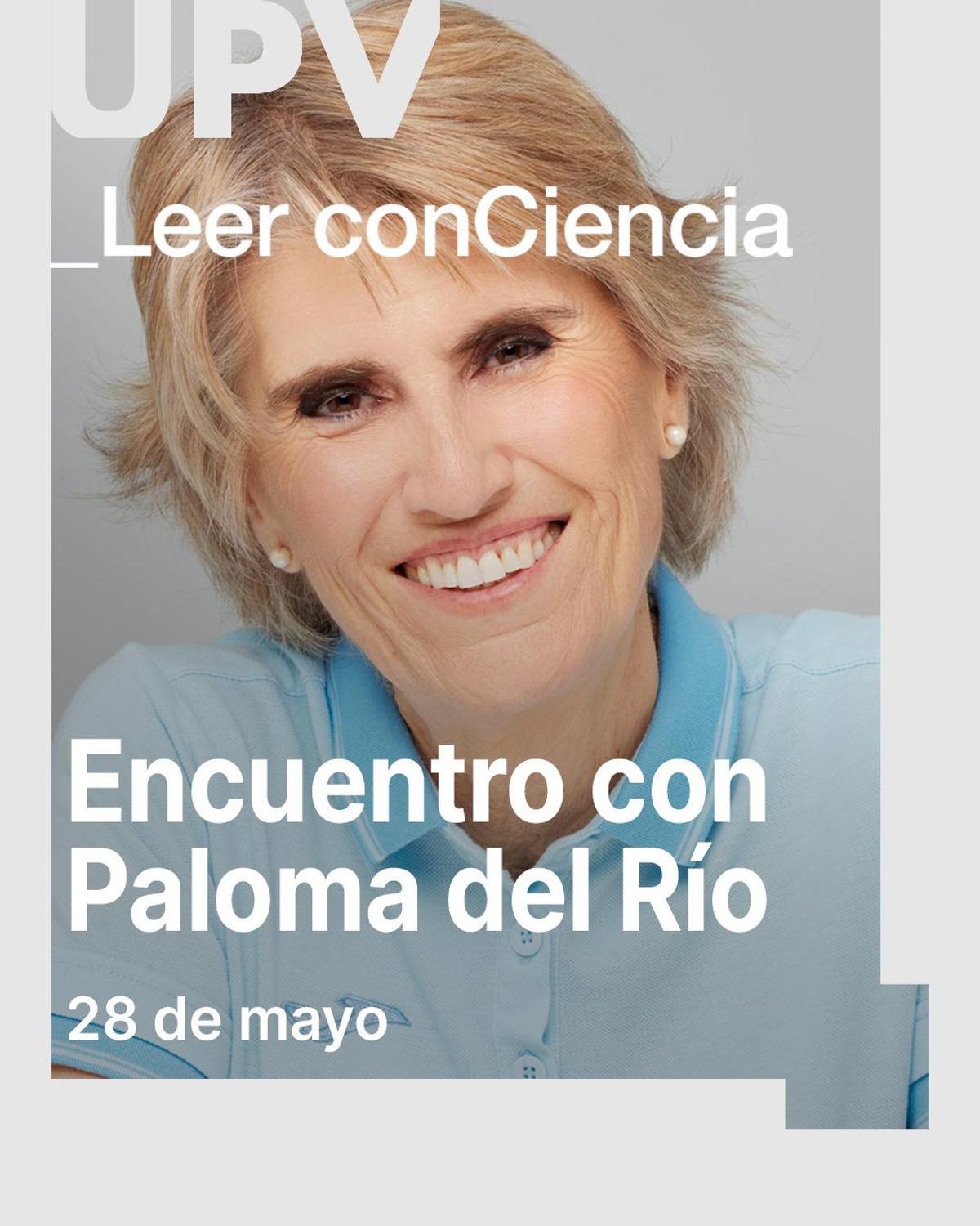 La periodista Paloma del Río estará en Leer conCiencia el 28 de mayo.