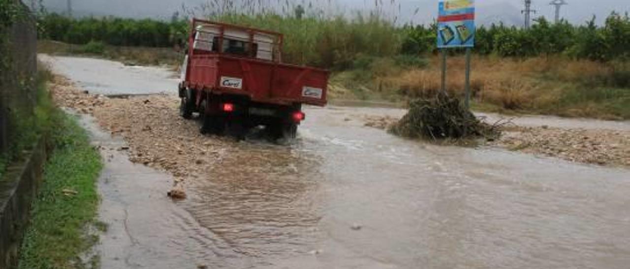 La Generalitat compensa parte de los daños de las lluvias de 2018 en la Safor