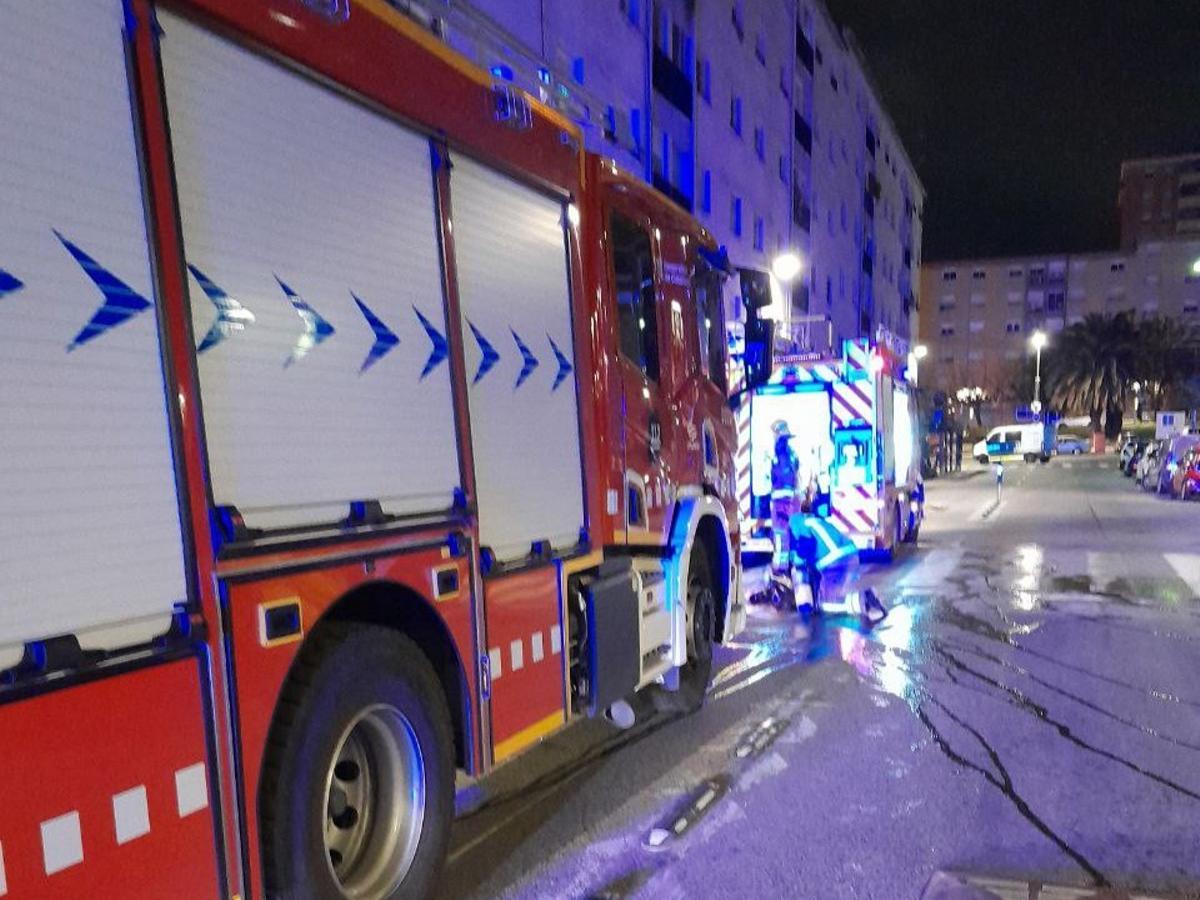 Una actuación de los Bombers de madrugada, en una imagen de archivo