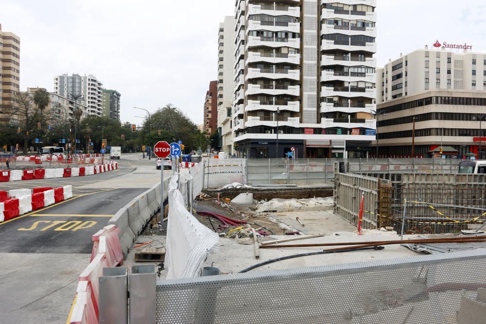 Obras paradas en Málaga