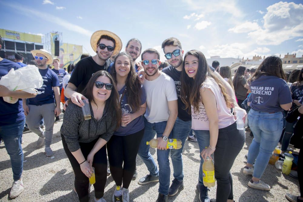 Paellas Universitarias en Moncada 2018