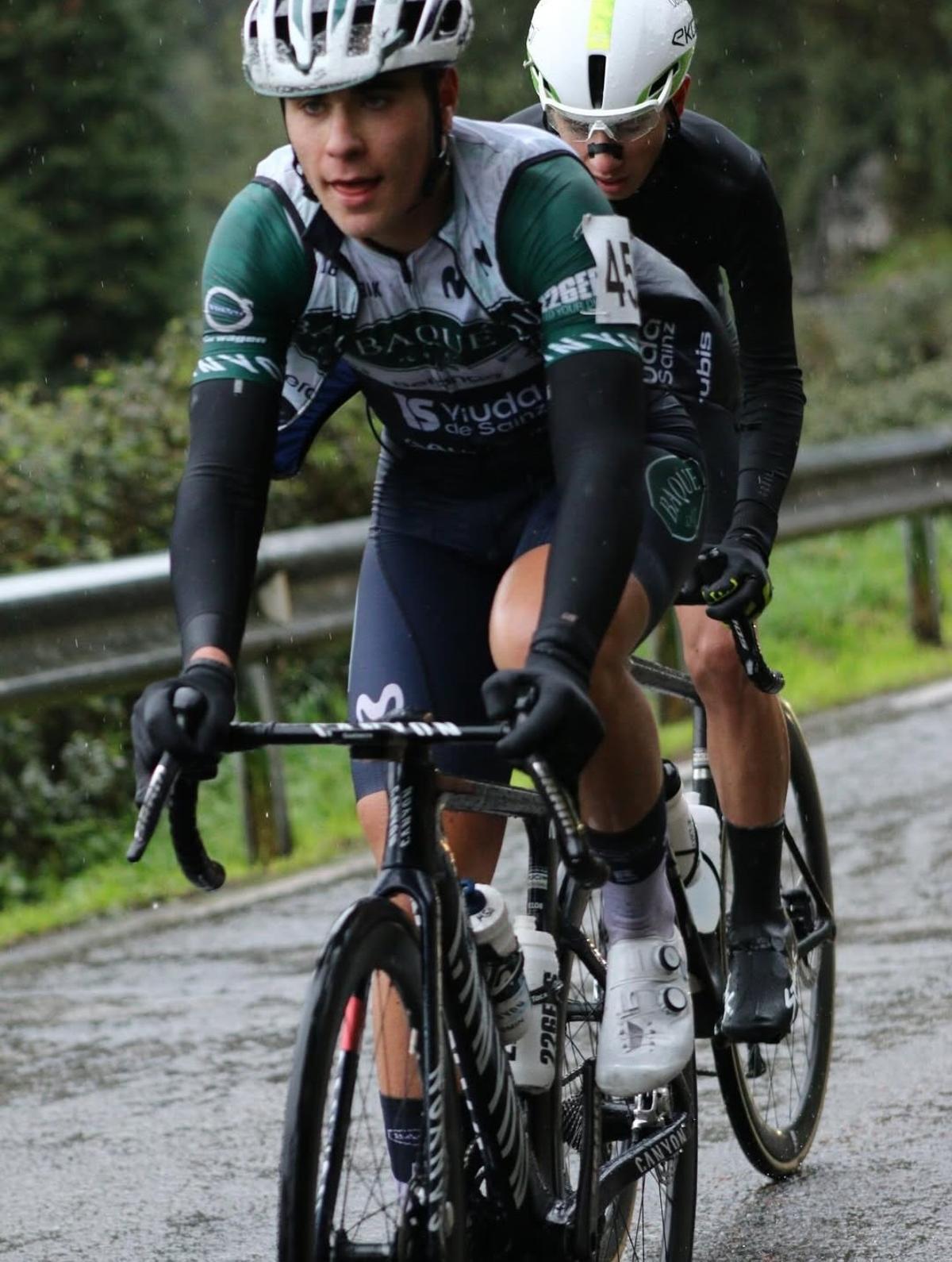 El canalense Vicent Andrés en una carrera.