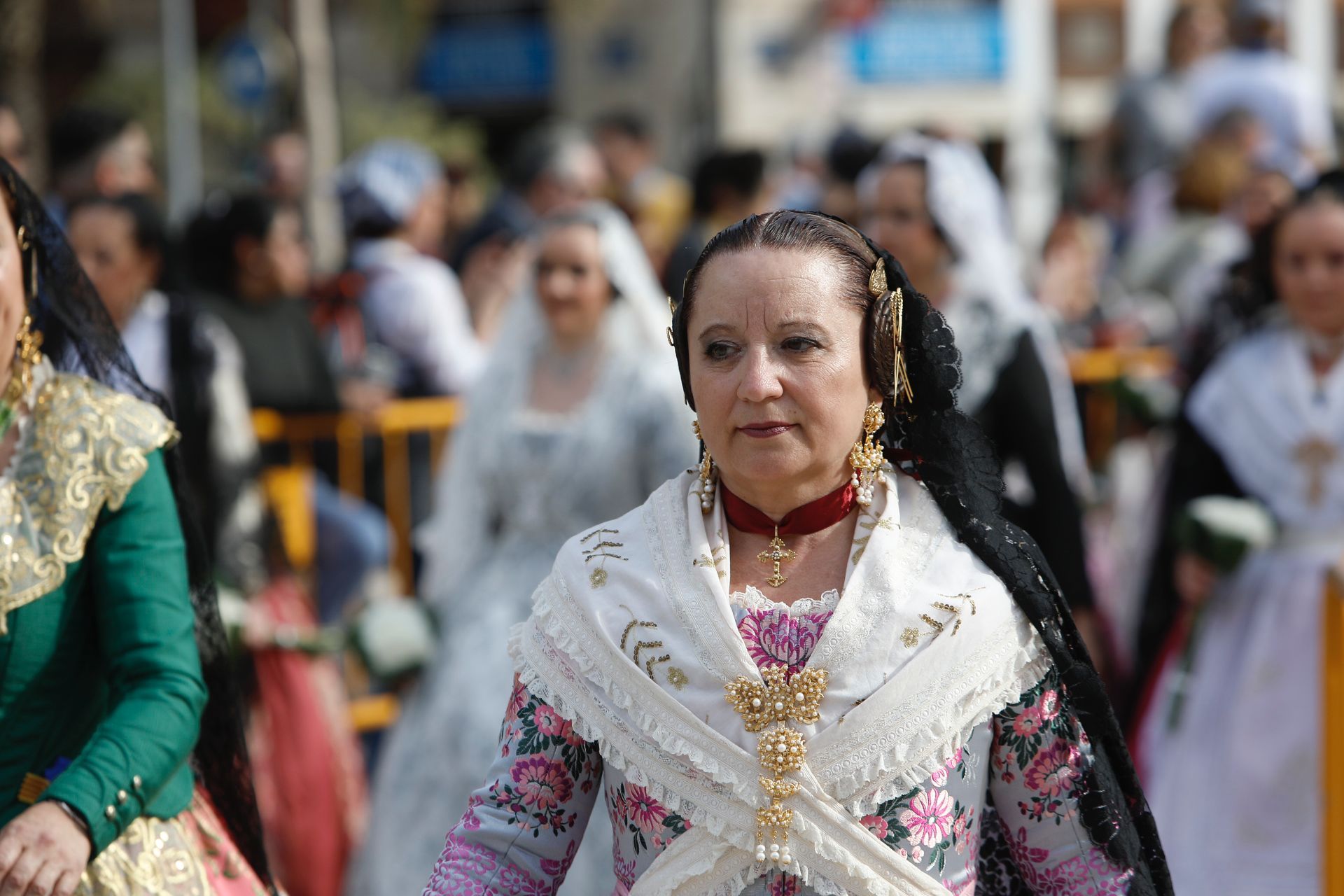 Las comisiones llegan a la Plaza de la Reina