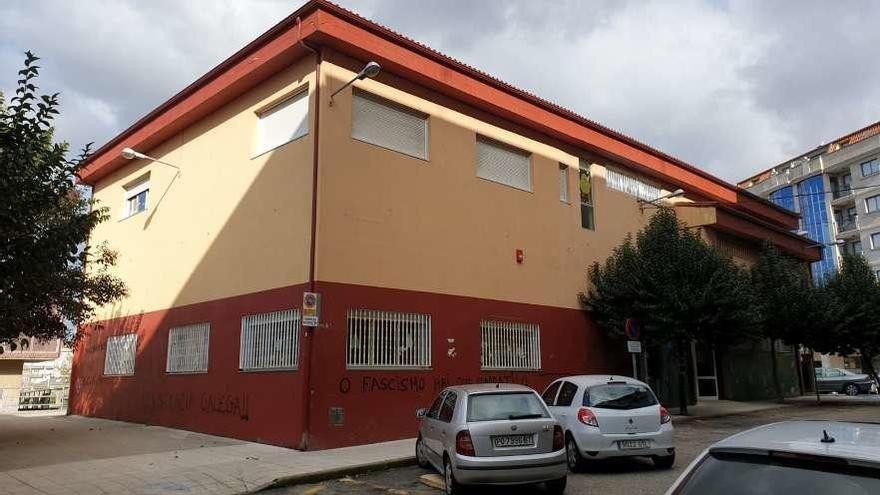 Única escuela infantil pública existente actualmente en Ponteareas, de competencia municipal. // D.P.