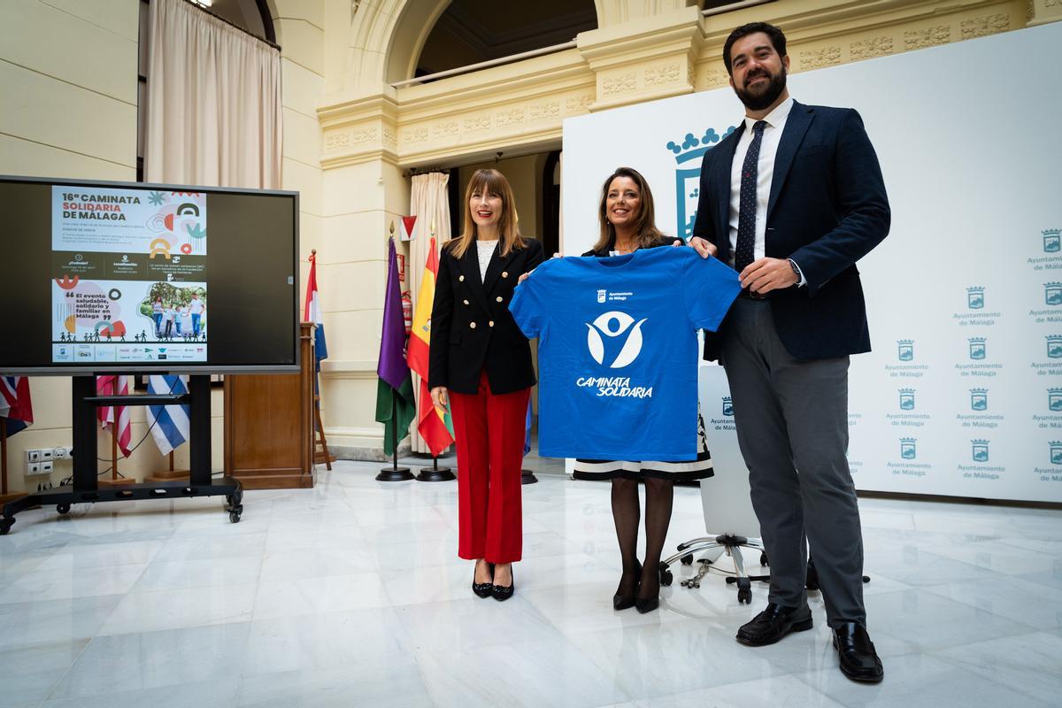 Presentacióm de la XVI Caminata Solidaria de Málaga