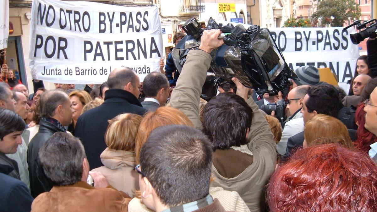 Protesta vecinal contra el proyecto