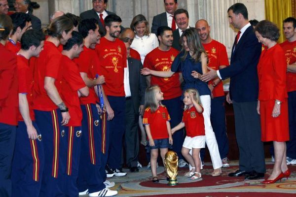 Celebraciones de 'La Roja' en Madrid