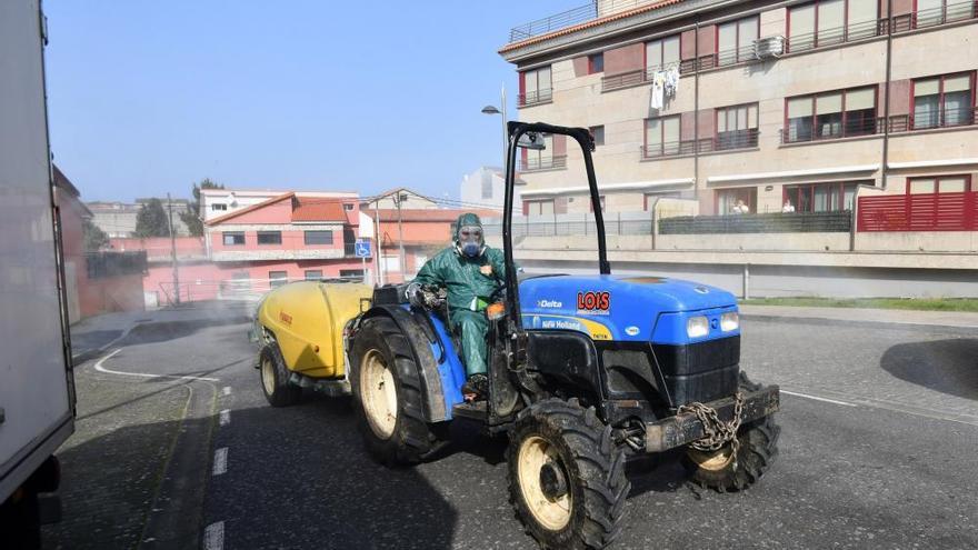 Del campo a la desinfección de calles