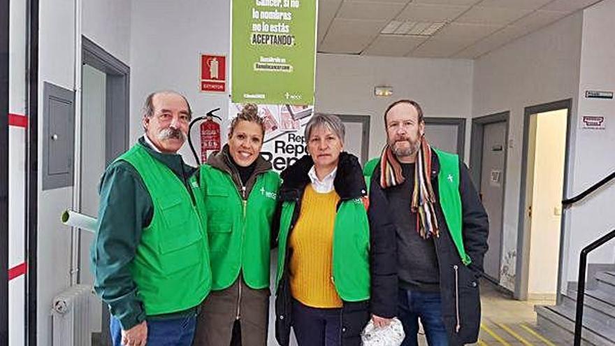 Campaña de concienciación de la AECC en los Centros de Salud de Sanabria