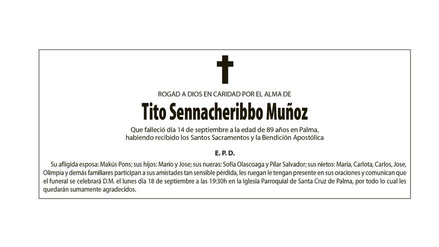 Tito Sennacheribbo Muñoz