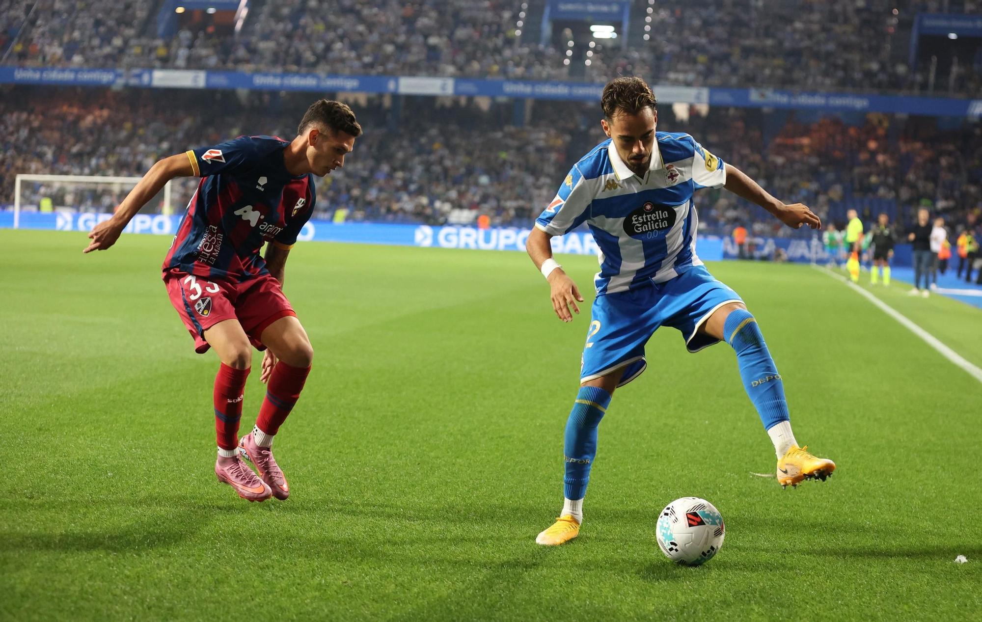 Las mejores imágenes del Deportivo - Huesca