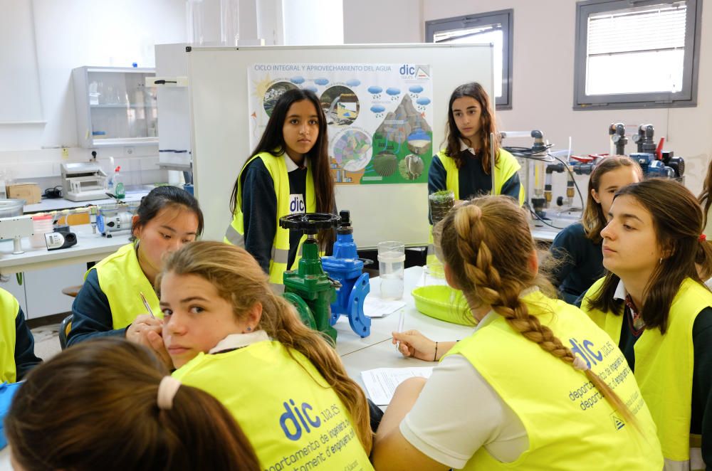 Alumnas de la ESO conocen la Ingeniería Civil