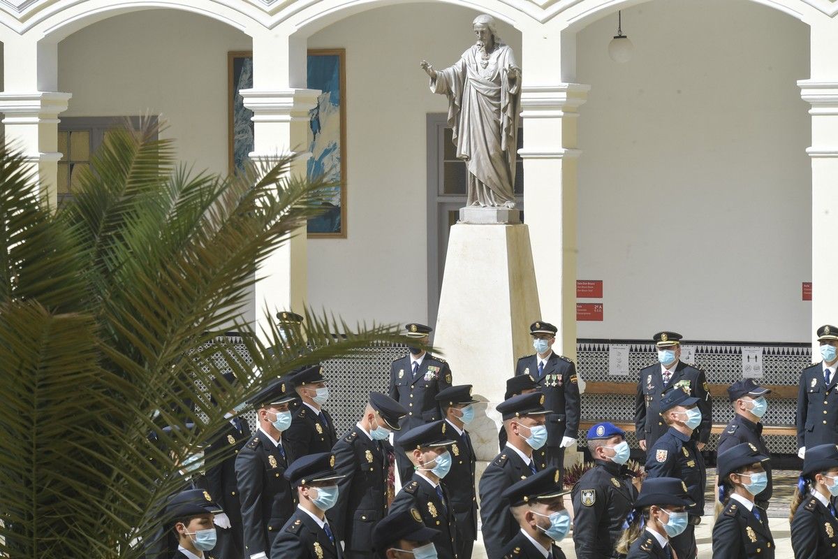 Jjura del cargo de 76 alumnos de la XXXV Promoción de la Escala Básica de la Policía Nacional