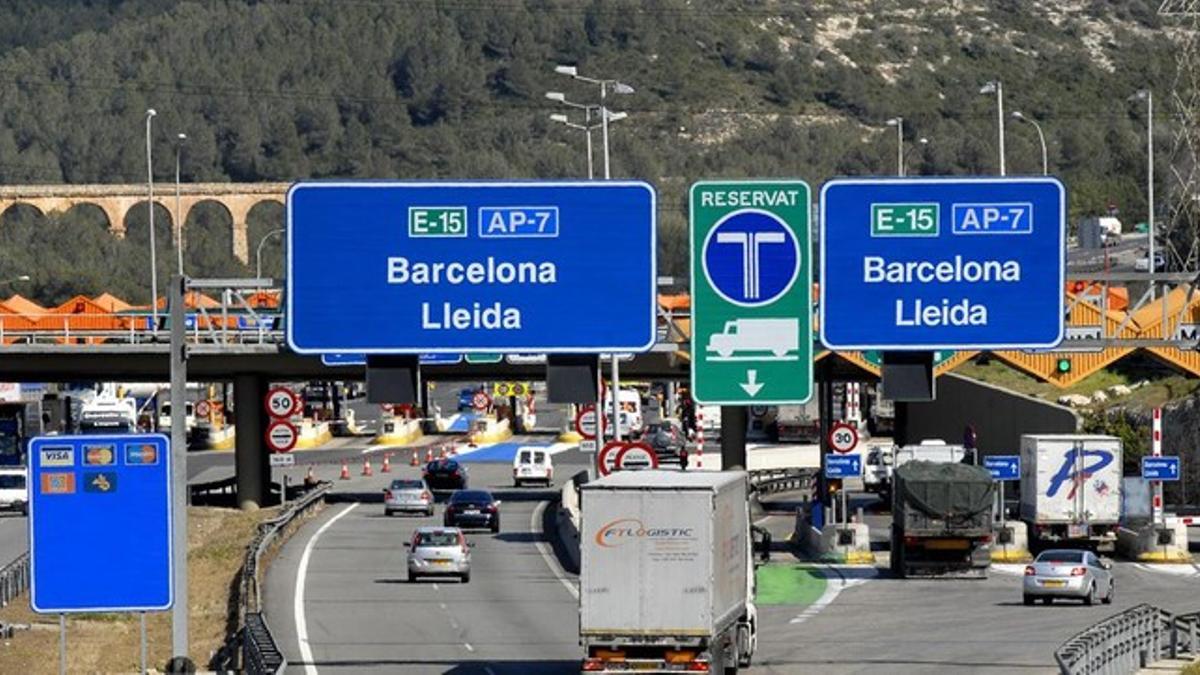 La autopista de peaje AP-7, que gestiona Abertis.