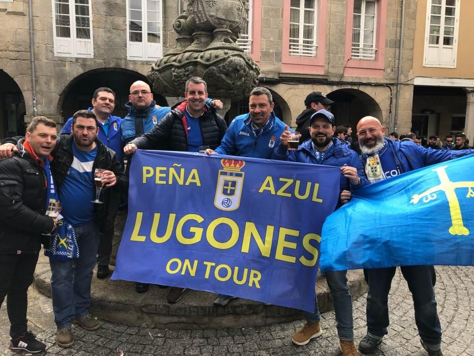 El Oviedismo tiñe Lugo de azul