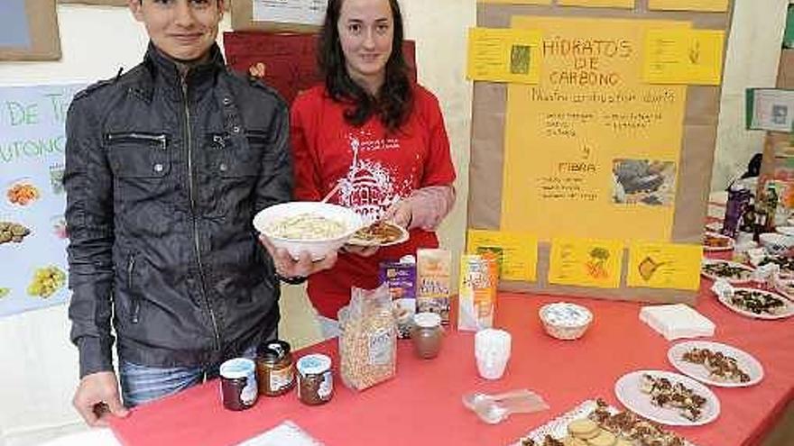 El Parga Pondal apuesta por la alimentación equilibrada