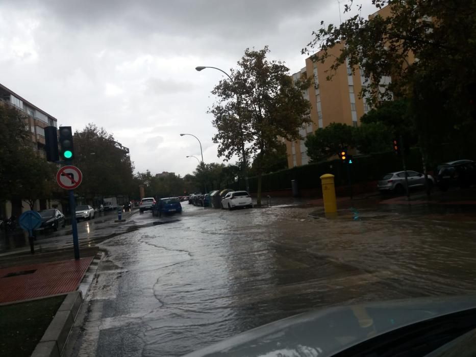 Tromba de agua en Alicante