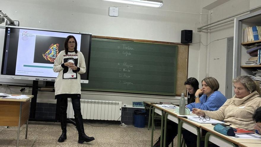 El CFIE de Benavente forma al profesorado en inteligencia emocional: "Para educar niños felices, los adultos, tenemos que estar bien trabajados"