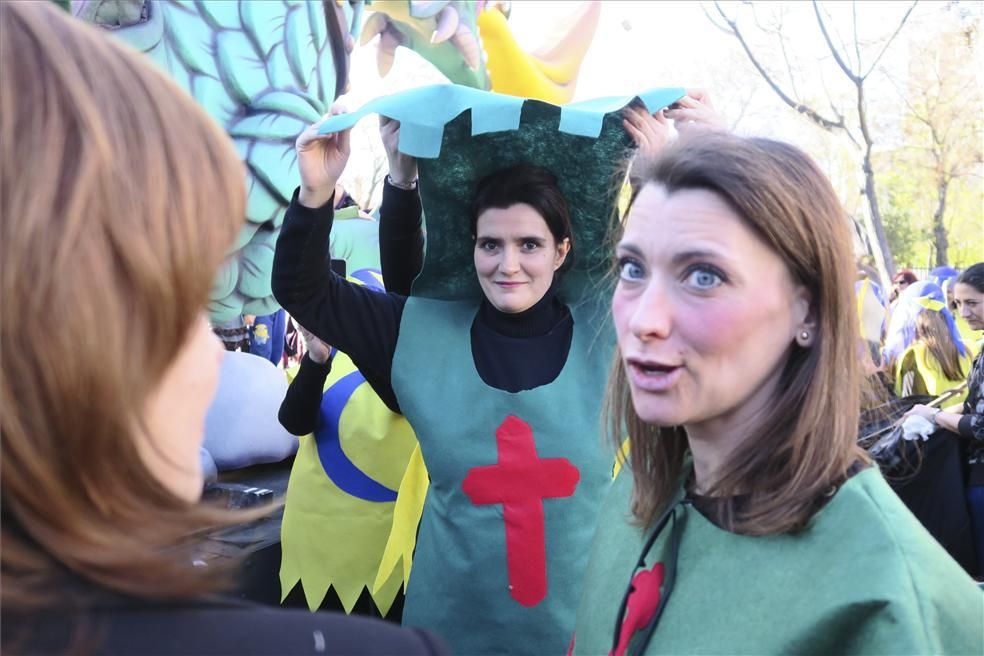 Las imágenes del desfile de San Jorge en Cáceres