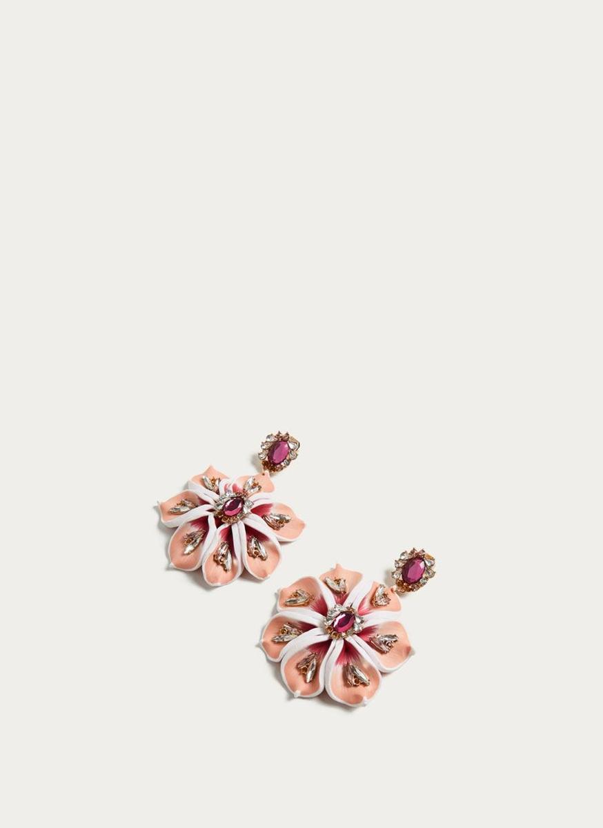 Rebajas Uterqüe 2017: pendientes maxi flor
