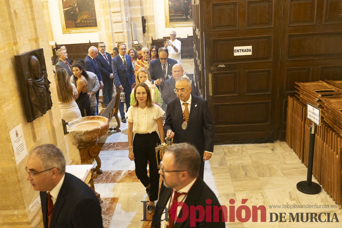 Bendición de la naturaleza con la Vera Cruz de Caravaca