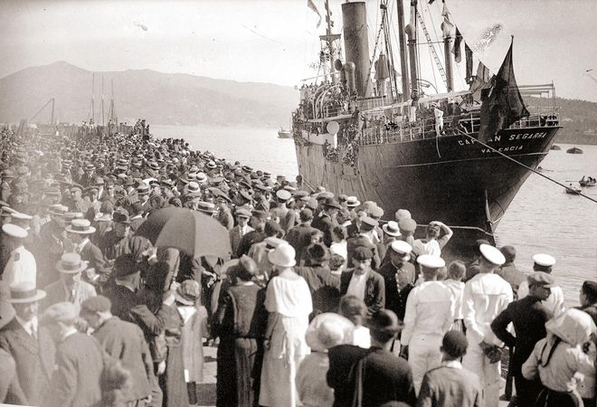 Viaje a las Américas desde el puerto de Vigo