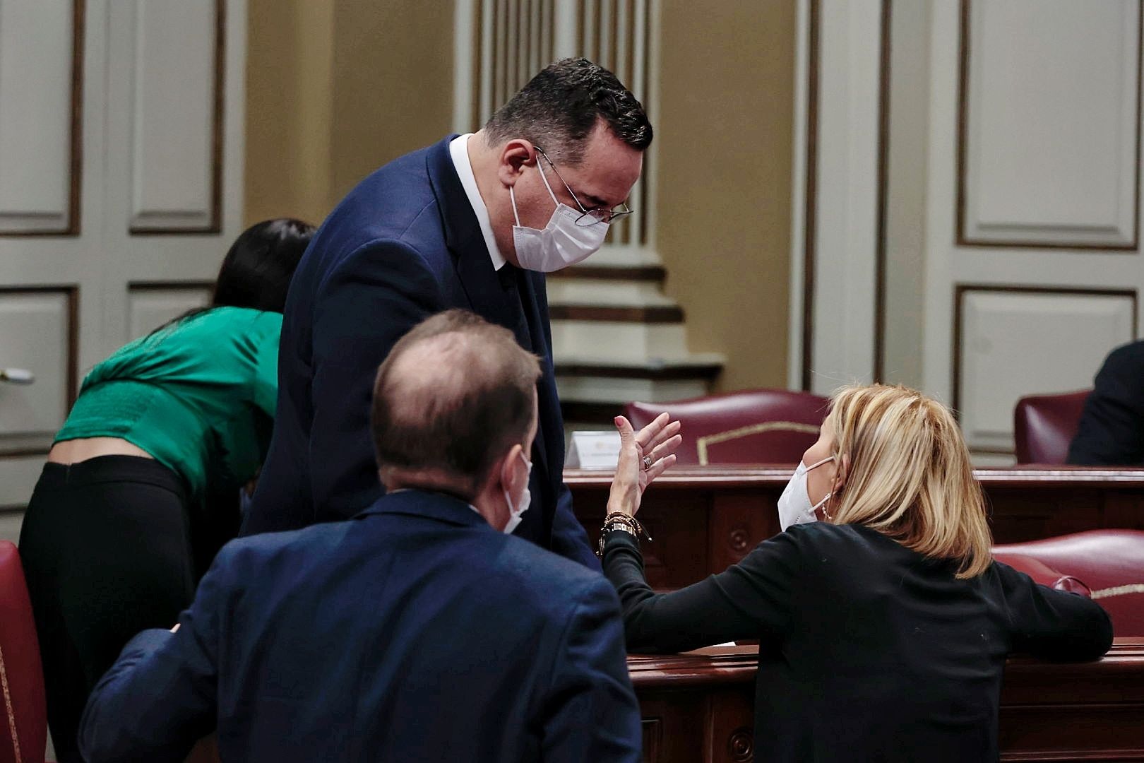 Segunda sesión del Pleno del Parlamento de Canarias