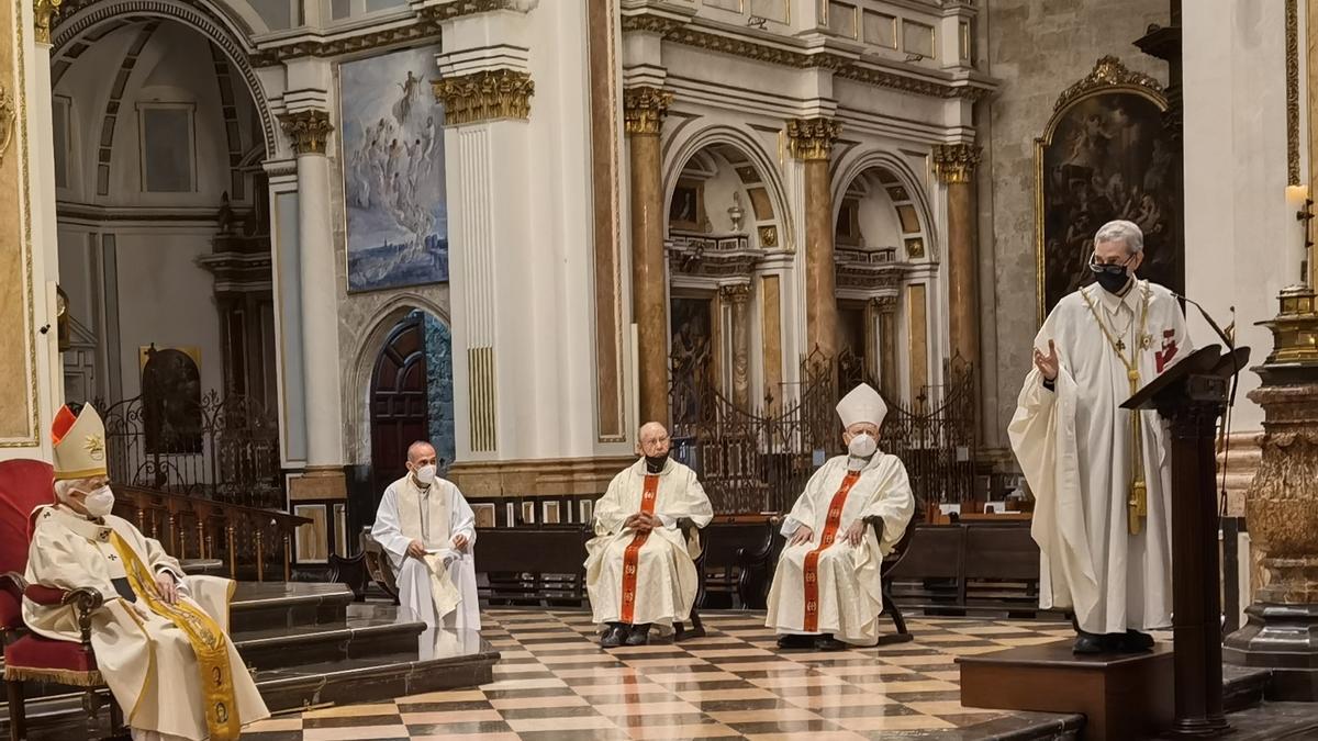 Celebración de la Orden del Santo Sepulcro de Jerusalén en València.