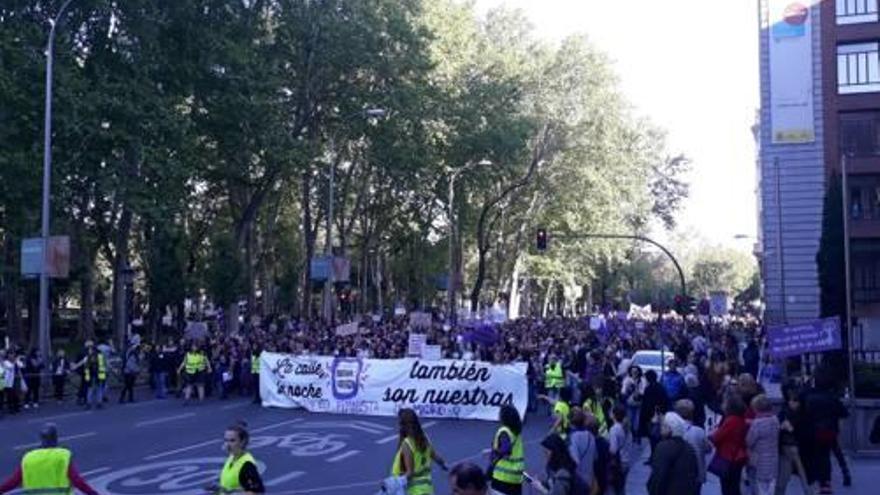 Milers de persones es van manifestar a Madrid.