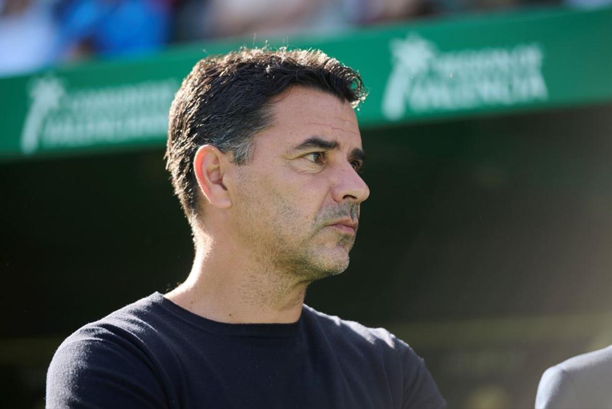 Míchel, aquest migdia al camp de l'Elx.