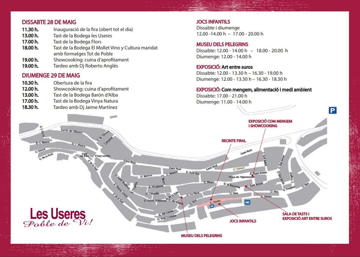 Cartel de la Fira VIII Les Useres.