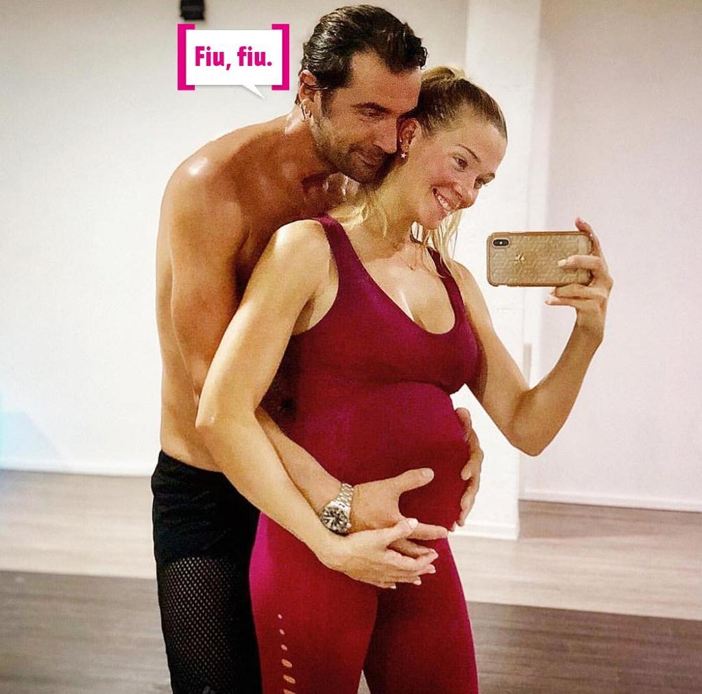 Álex Adrover y Patricia Montero embarazada