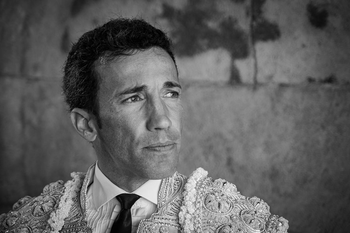 David de Miranda en el patio de cuadrillas