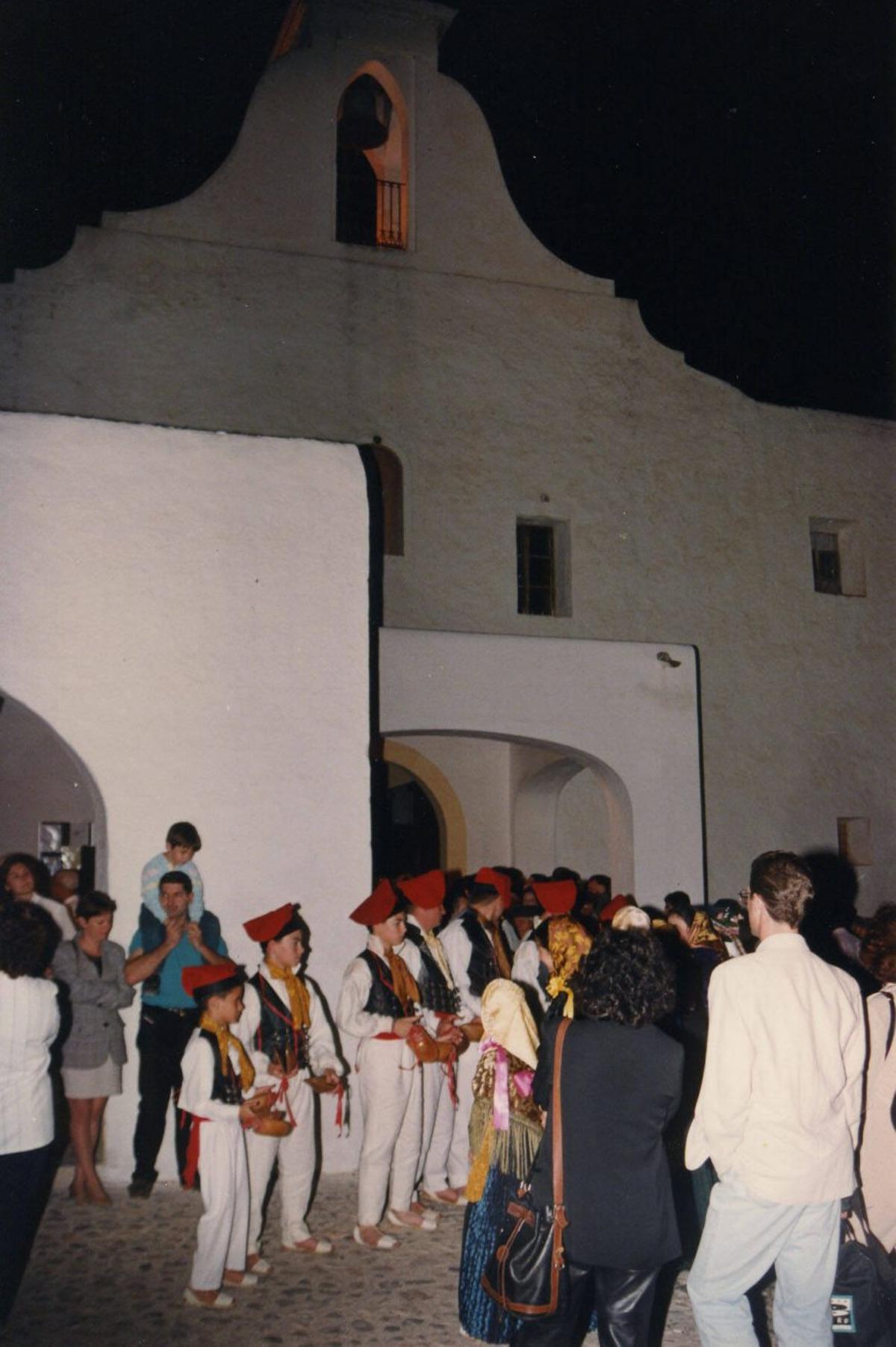 Porxos de l’església de Sant Rafel. / AISME