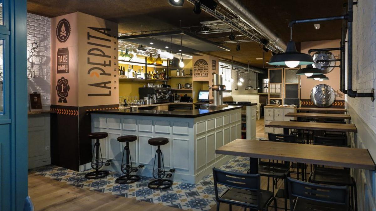 Un local de La Pepita Burger Bar