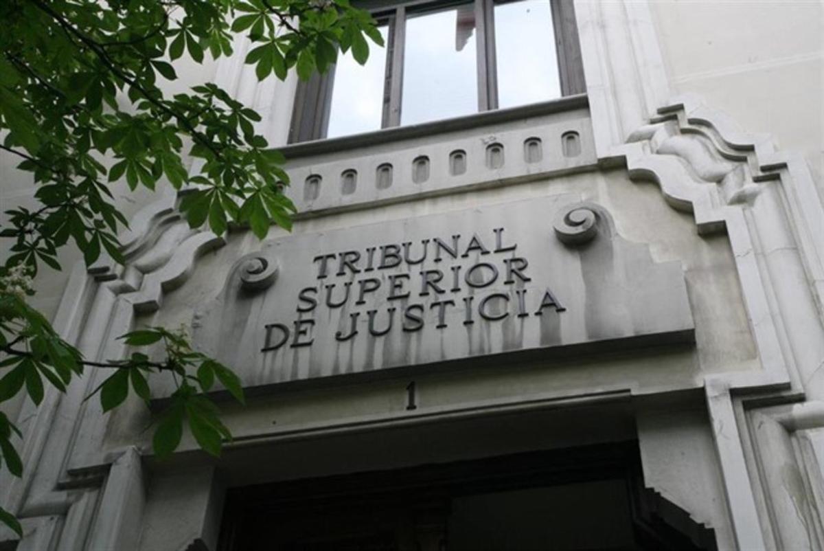 Fachada del Tribunal Superior de Justicia de Madrid.