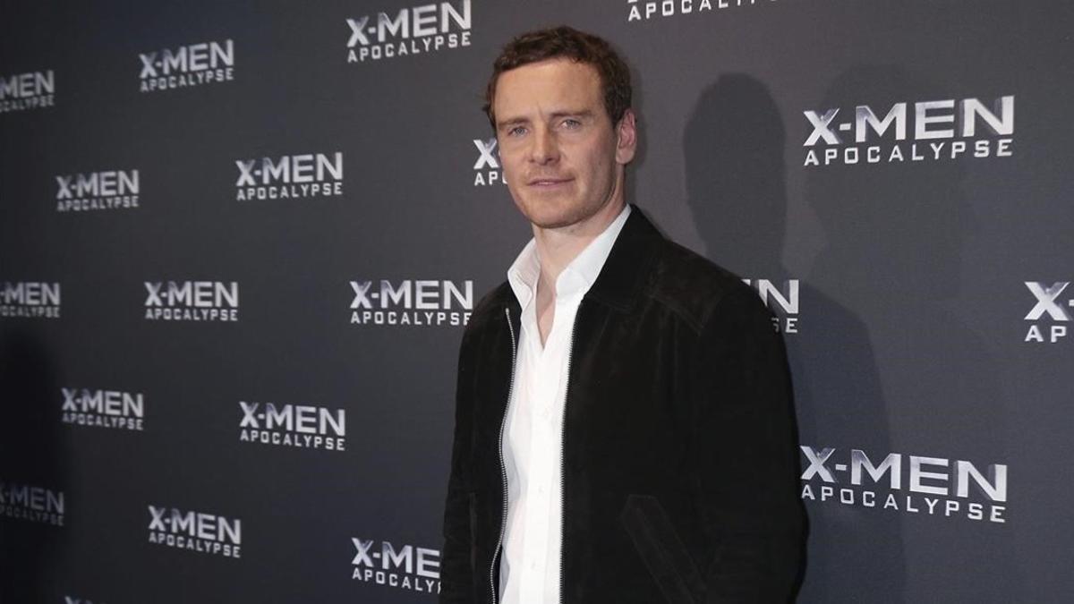 Michael Fassbender, en la presentación de la nueva entrega de 'X-men', en Australia.