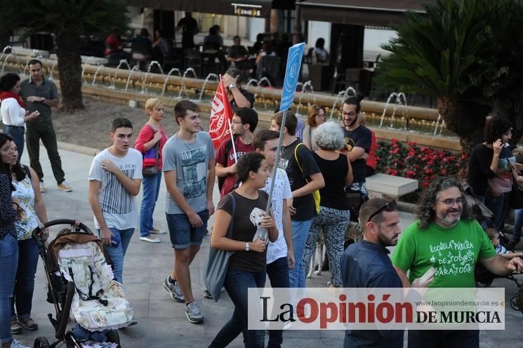 Manifestación contra la LOMCE en Murcia