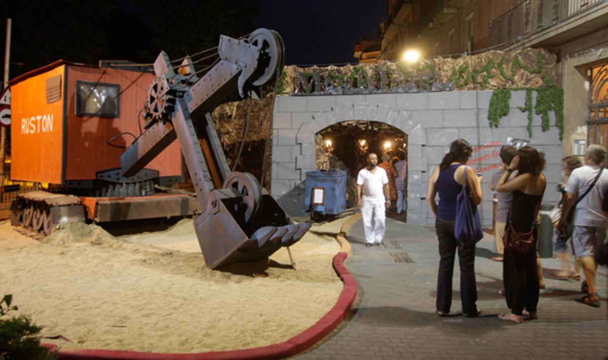 La plaça de la Farga guanya el premi de la Festa Major de Sants.