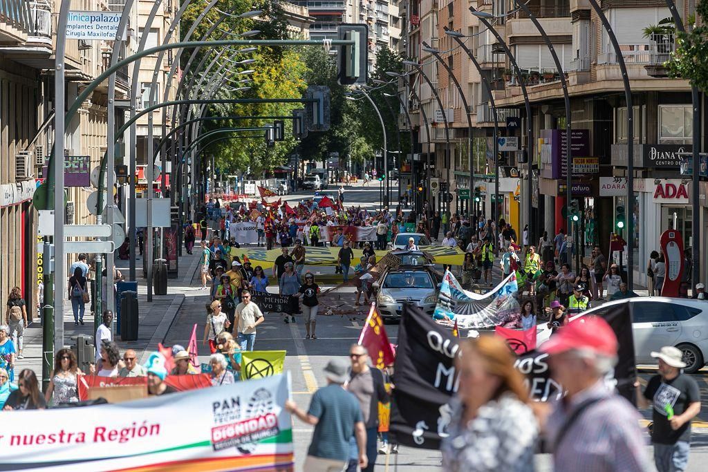 Las marchas de la dignidad este 9 de junio, en imágenes