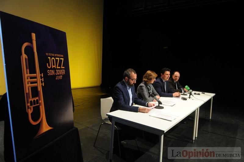 Presentación del Festival de Jazz de San Javier