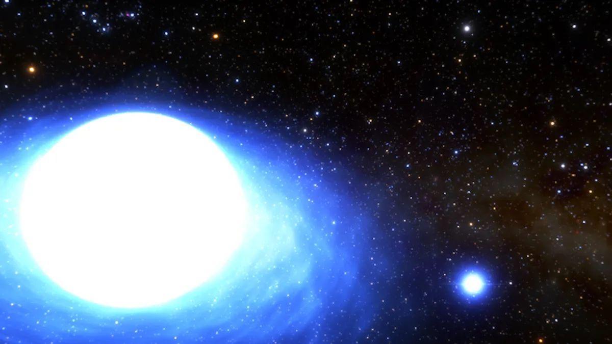 El sistema estelar binario CPD-29 2176 se habría originado a partir de una supernova que no llegó al máximo de su potencial.