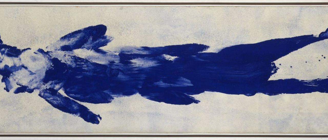 Yves Klein, padre del «azul klein»