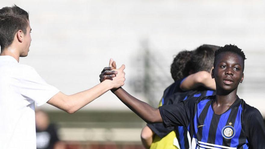 El Infantil se estrella contra el Inter en Arona