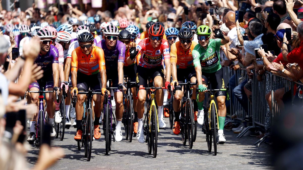 La Vuelta a España, durante su segunda etapa
