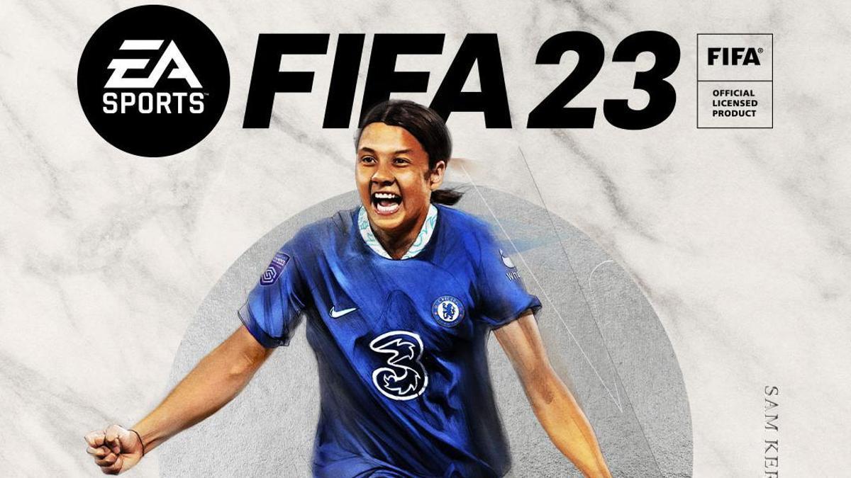 La futbolista Sam Keer, en una portada del FIFA 23