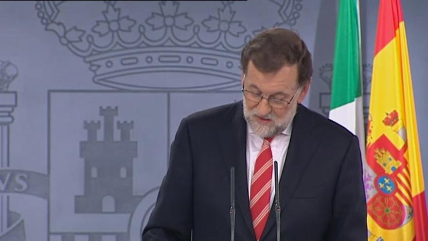 VÍDEO / Rajoy confía en que la "sensatez, la cordura y el sentido común" reconduzcan las relaciones entren EEUU y México