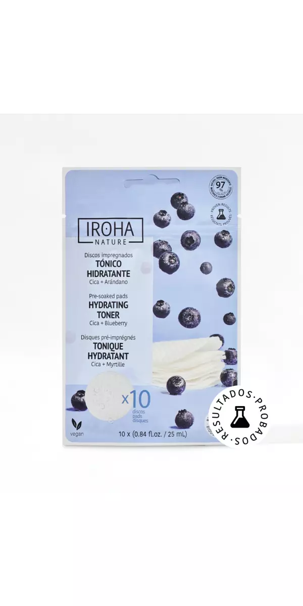 Hoy te traemos los 5 tónicos faciales ideales para piel sensible: ¡Calma, hidrata y luce radiante! 9 Moncloa 3. Discos Tónico Hidratante y Calmante con Arándanos de Iroha Nature. Innovador formato disco para una experiencia completa